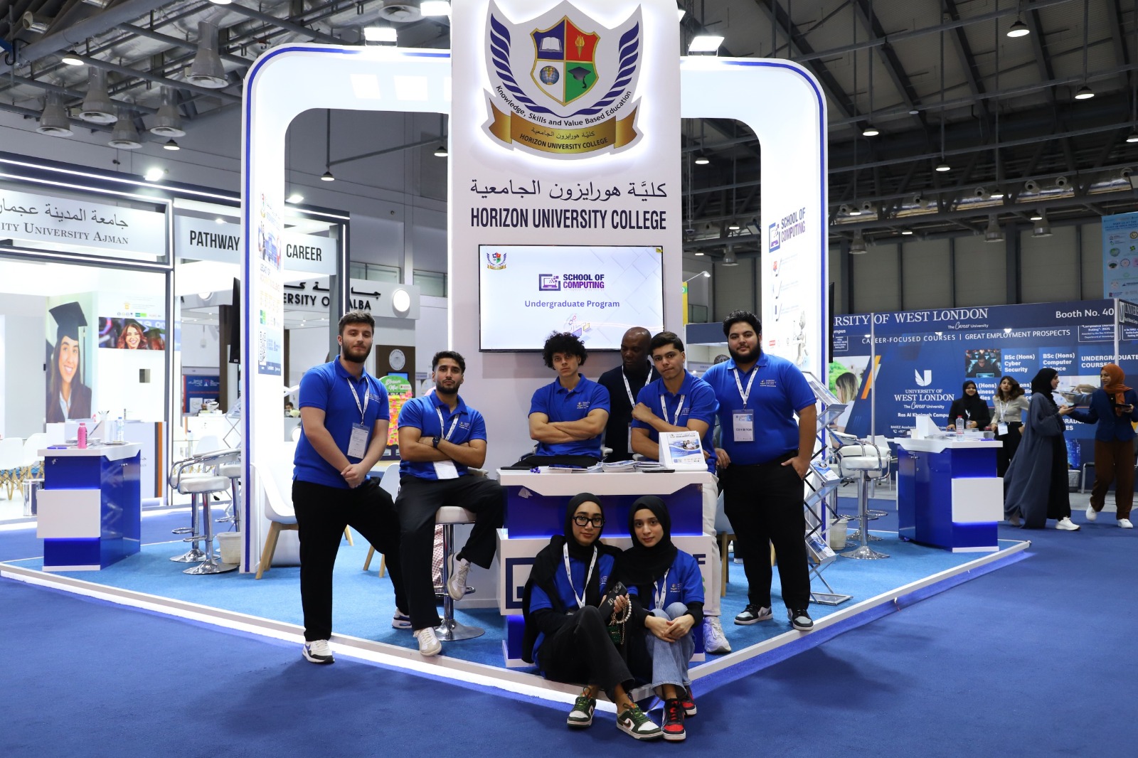 Zainab University of Science and Technology Participates in the 21st International Education Show at Expo Centre Sharjah
